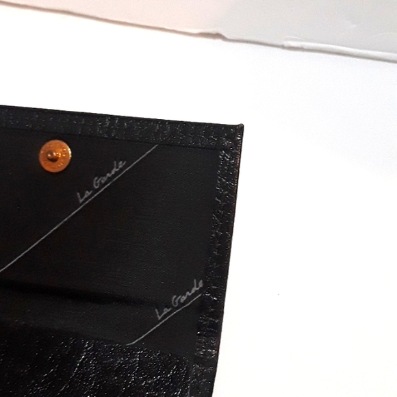 NEW VINTAGE ROLFS LA GARDE POSITIVE LOCK COWHIDE LEATHER 8 KEYFOLD WALLET - Picture 4 of 6